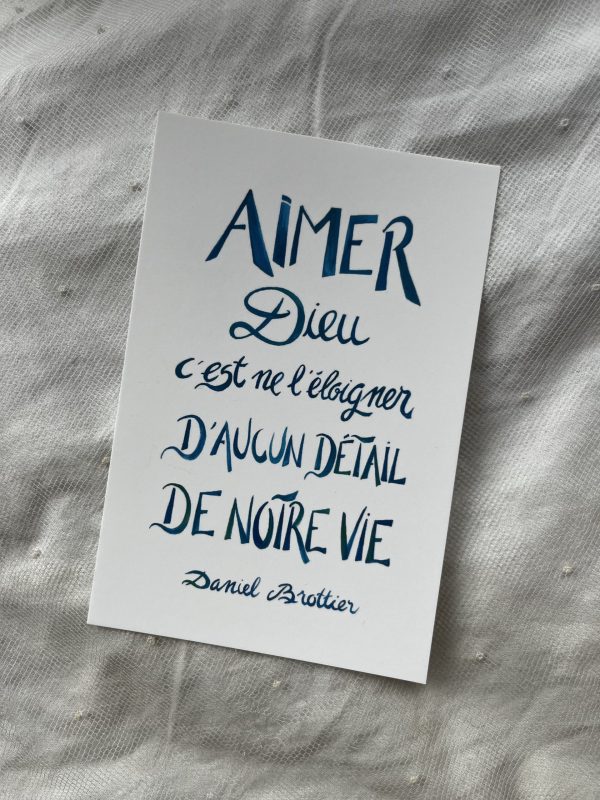 Aimer Dieu Daniel Brottier